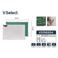 VS195504 - PIZARRÓN DOBLE BLANCO Y VERDE 60X90 CM (12/1)