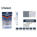 VS195661 - BOLÍGRAFO AZUL PUNTA 1.0MM 10 UDS (144/1)