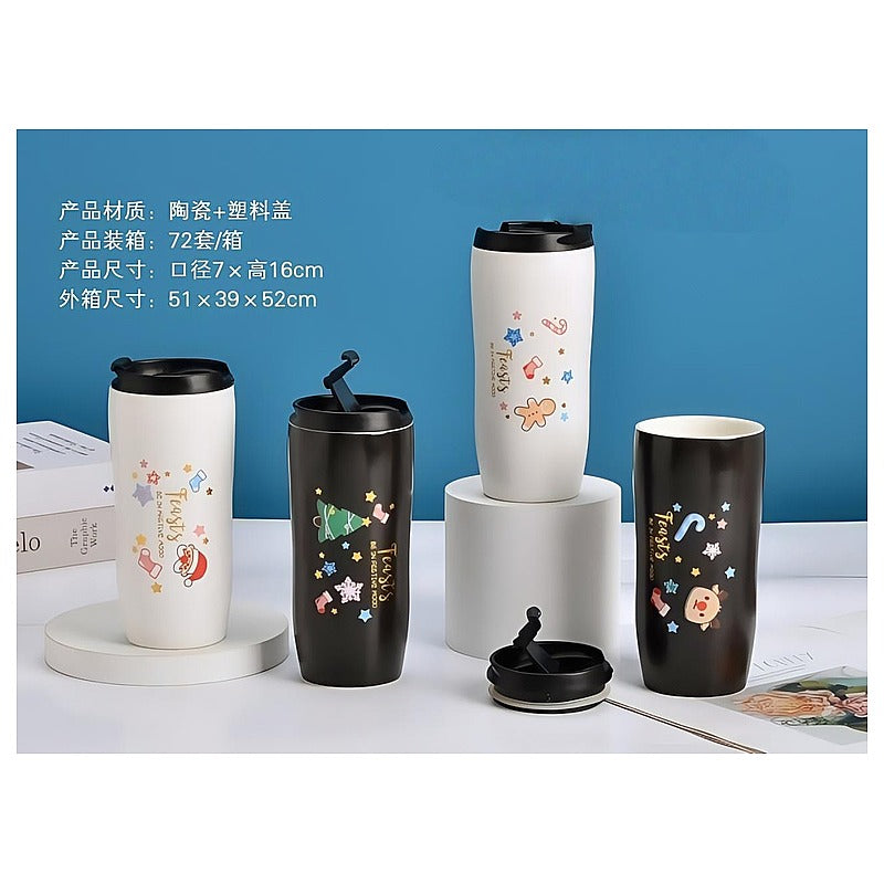 HG-CCC04 - TAZA TÉRMICA CON TAPA PLÁSTICA (72/1)