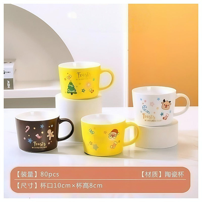 HG-CCC07 - TAZAS DE CERÁMICA ESTAMPADAS (80/1)