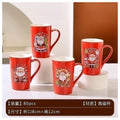 HG-CCC10 - SET DE TAZAS NAVIDEÑAS DE CERÁMICA (80/1)