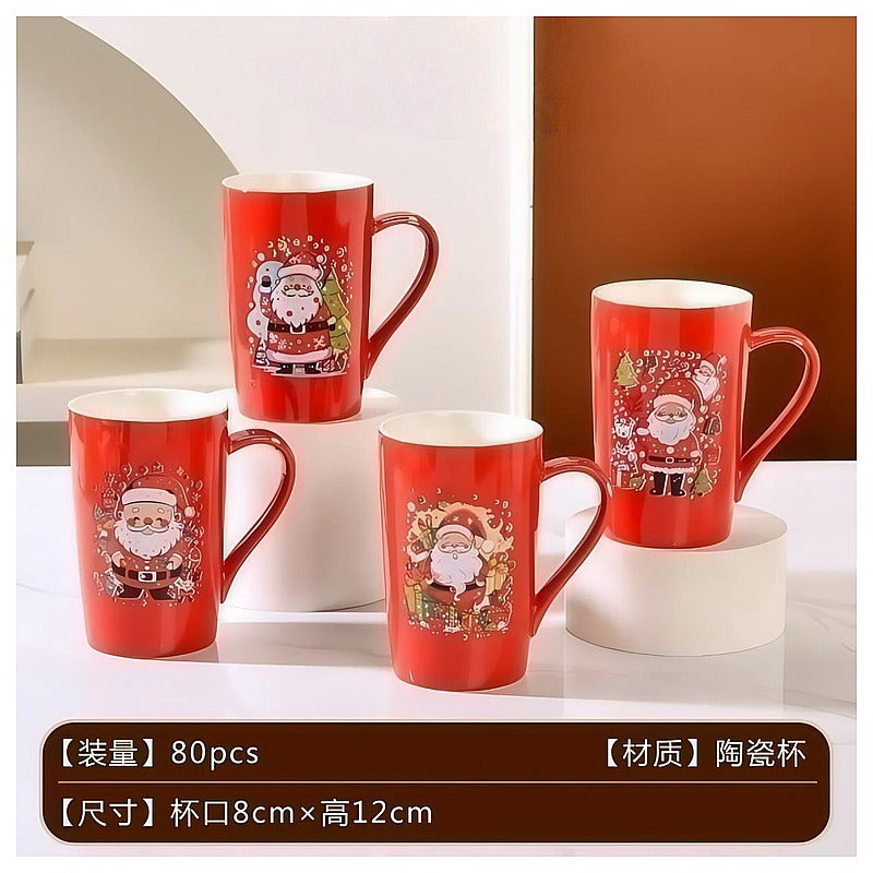 HG-CCC10 - SET DE TAZAS NAVIDEÑAS DE CERÁMICA (80/1)