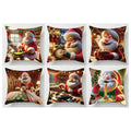 HG- YBP19 - COJINES DECORATIVOS NAVIDEÑOS SANTA CLAUS (300/1)