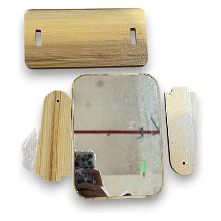 HG- WPD32 - ESPEJO DE PARED CON MARCO DE MADERA (60/1)