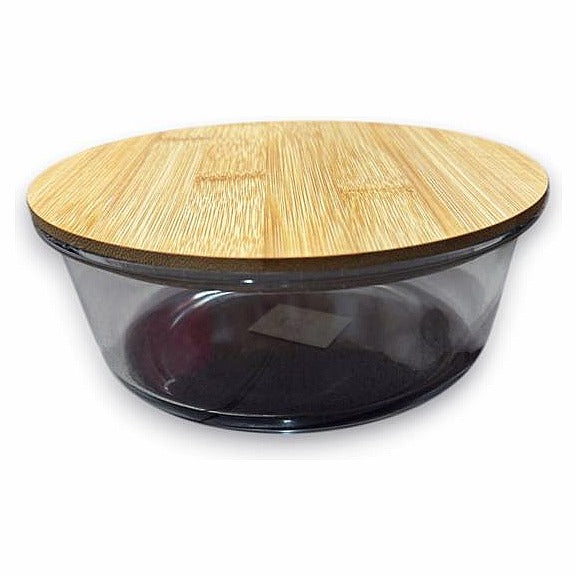 HG- KRG230 - RECIPIENTE REDONDO DE BOROSILICATO 1300 ML (18/1)