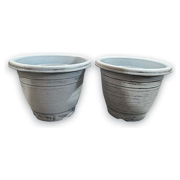 HG-BXP58 - MACETAS DE PLÁSTICO GRIS (10/1)