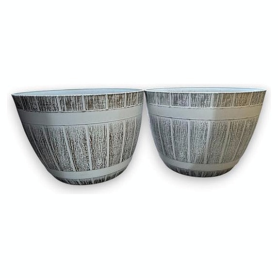 HG-BXP65 - MACETAS DECORATIVAS GRIS Y BLANCO (110/1)