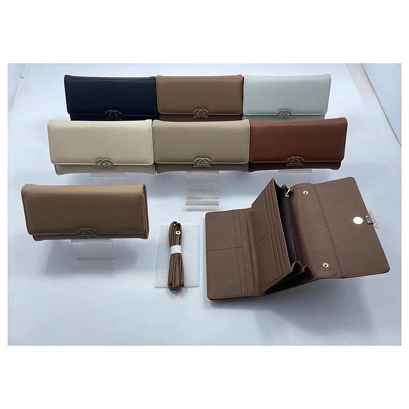 HG-PYB04 - BILLETERA PARA MUJER EN COLORES SURTIDOS (150/1)