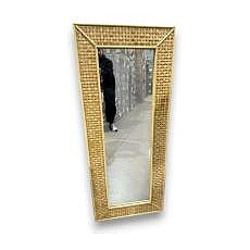 HG- WHD10 - ESPEJO DECORATIVO CON MARCO DORADO 120*50 (4/1)