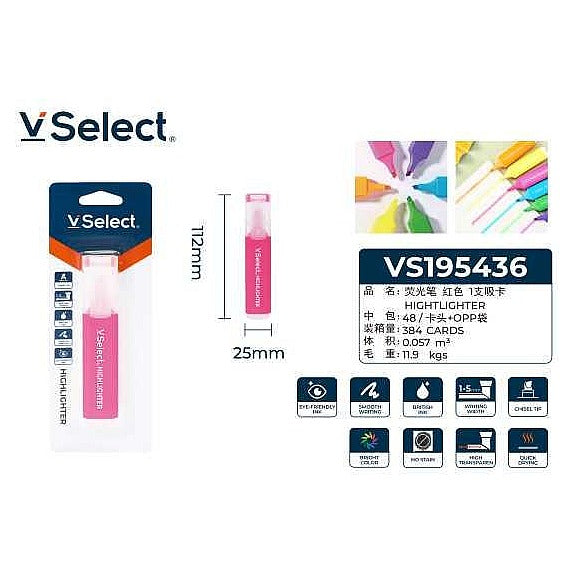 VS195436 - MARCADOR RESALTADOR ROSA (384/1)