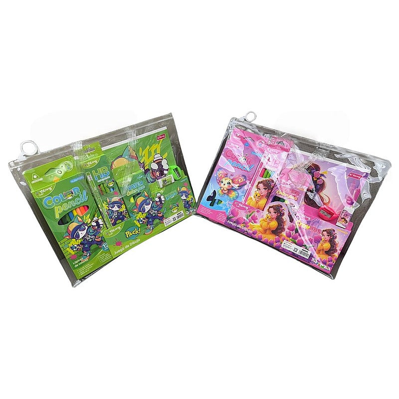 YL256003 - SET DE PAPELERÍA PARA NIÑOS (72/1)