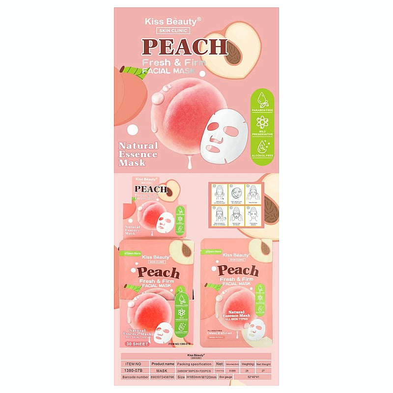 1380-07B - MASCARILLA FACIAL DE DURAZNO (720/1)