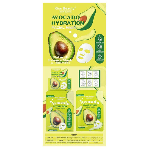 1380-07E - MASCARILLA FACIAL HIDRATANTE DE AGUACATE (720/1)