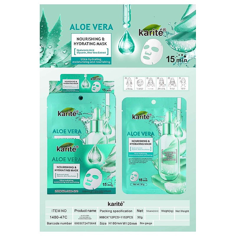 1480-47C - MASCARILLA HIDRATANTE DE ALOE VERA (1152/1)
