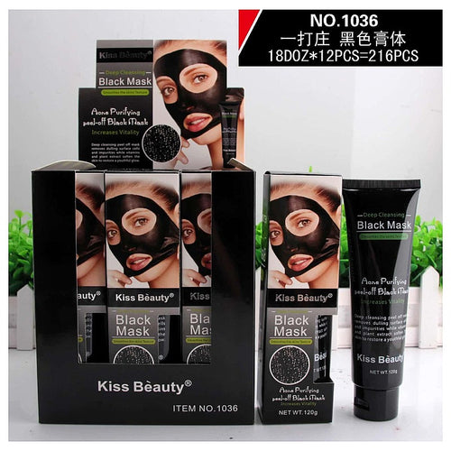 1036 - MASCARILLA NEGRA PURIFICANTE KISS BEAUTY (216/1)