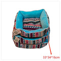 SPP135 - CAMA PARA PERRO CON ESTAMPADO COLORIDO (30/1)