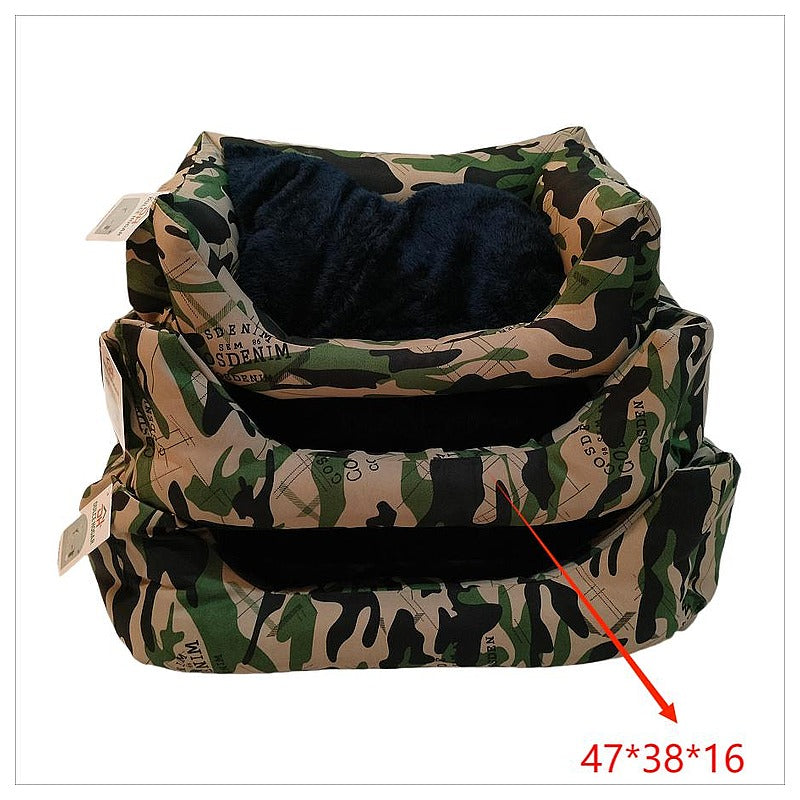 SPP148 - CAMA PARA MASCOTAS CAMUFLAJE 47*38*16 (30/1)