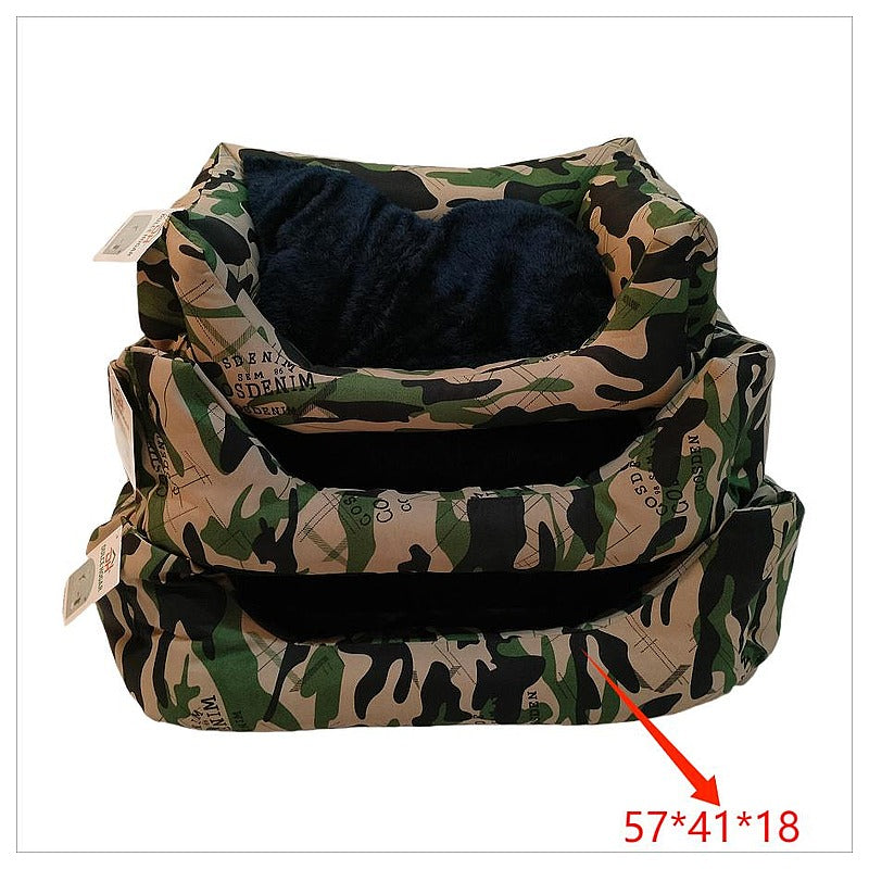 SPP149 - CAMA PARA MASCOTAS CAMUFLADA (30/1)