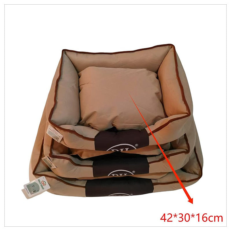 SPP165 - CAMA PARA MASCOTAS BEIGE 42*30*16 CM (20/1)