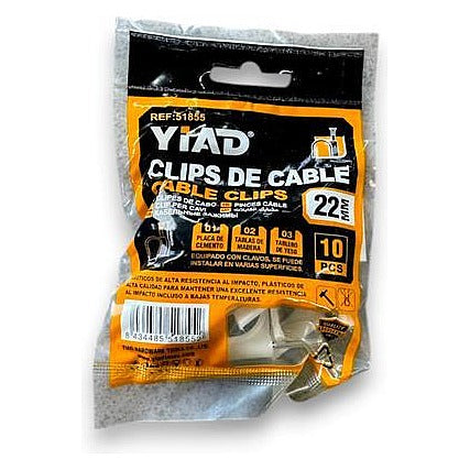 51855 - CLIPS DE CABLE 22 MM (240/1)