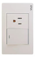 INTERRUPTOR GRANDE + TOMACORRIENTE C-1K1C (200/1)