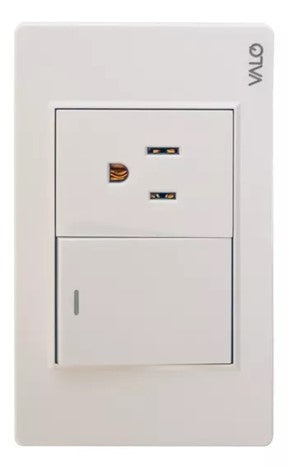 INTERRUPTOR GRANDE + TOMACORRIENTE C-1K1C (200/1)