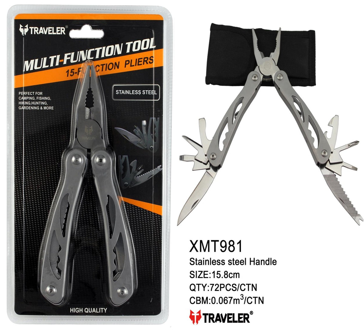 PINZA MULTIFUNCION XMT981 (72/1)