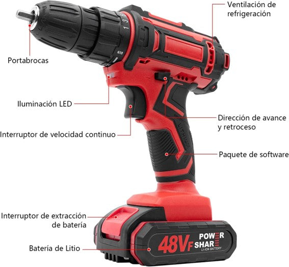 TALADRO 24V JMT-1026 (10/1)