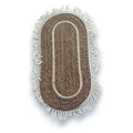 HG-QSD03 - ALFOMBRA OVALADA DE YUTE 180*80 CM (20/1)