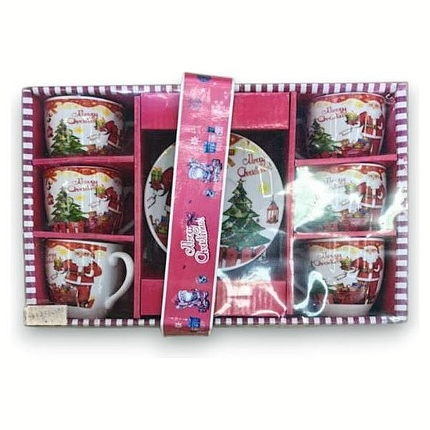 GY35096 - SET NAVIDEÑO DE TAZAS Y PLATOS (24/1)