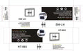HG-R-DSJ (HT002) SOPORTE DE TV MOVIL 32"-55" (12/1)