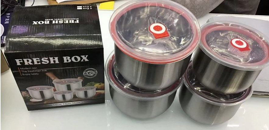 SET DE ENVASE DE ALUMINIO 4PCS KT-JKN1 (36/1)