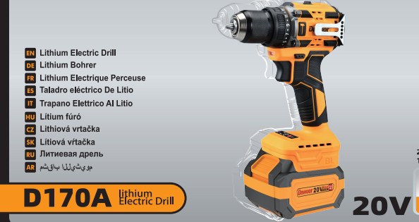 TALADRO D170A (5/1)