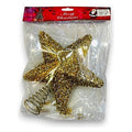 GY34808 - ESTRELLA DORADA PARA ARBOL DE NAVIDAD (300/1)