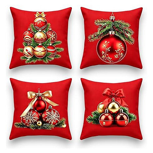 JJ54180 - FUNDAS DE COJÍN NAVIDEÑAS (300/1)