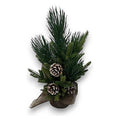 GY34438 - CENTRO DE MESA NAVIDEÑO CON PIÑAS (72/1)