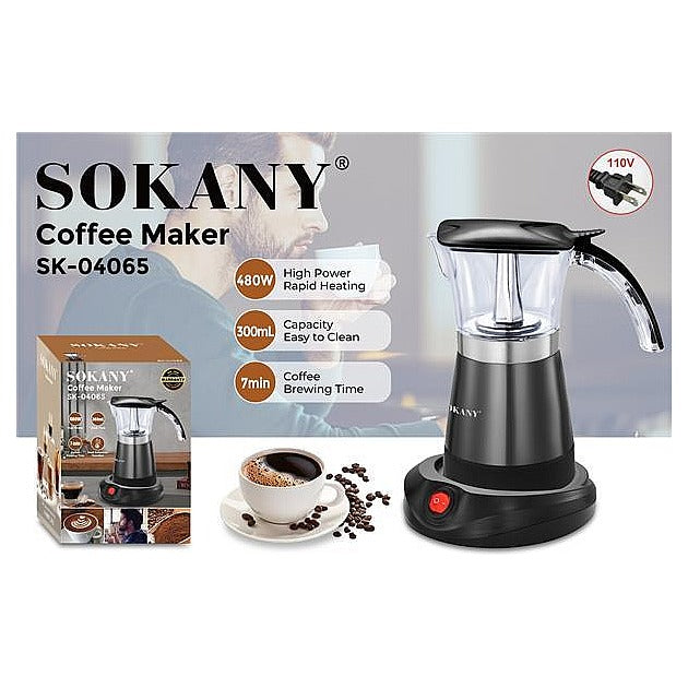 SK-04065 - CAFETERA ELÉCTRICA 300ML (8/1)