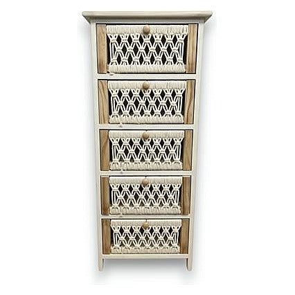 GY32542 - CAJONERA DE MADERA CON 5 CAJONES (1/1)