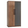 JJ55206 - ARMARIO 2 PUERTAS 80*52X195 CM (1/1)