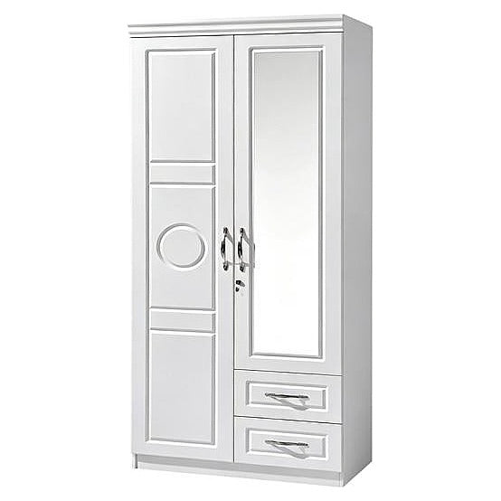 JJ55227 - ARMARIO DE 2 PUERTAS 80*52X195CM (1/1)