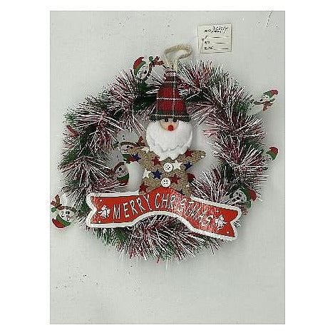JHC1-43 - CORONA NAVIDEÑA CON PAPÁ NOEL (350/1)