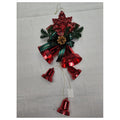 JHC1-48 - ADORNO NAVIDEÑO CON CAMPANAS ROJAS (80/1)
