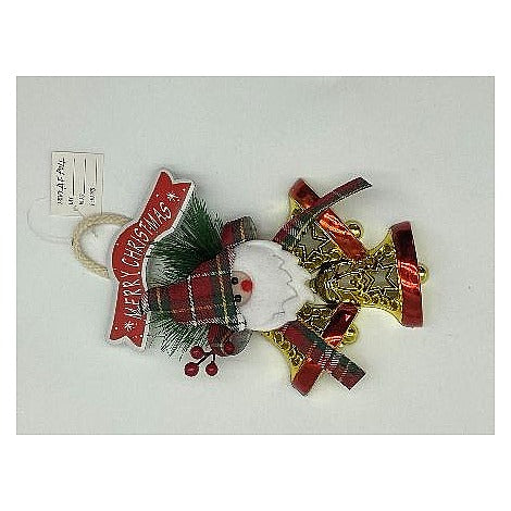 JHC1-40 - ADORNO NAVIDEÑO CON FIGURA DE SANTA (300/1)