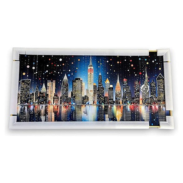 HG-DP25 - CUADRO DECORATIVO DE CIUDAD NOCTURNA (8/1)