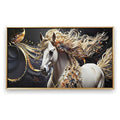 HG-DP26 - CUADRO DECORATIVO DE CABALLO 50X150 CM (6/1)