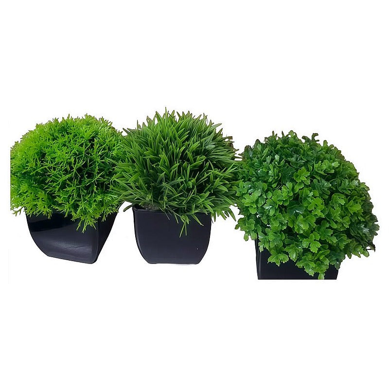 HG- WT022 - PLANTAS ARTIFICIALES EN MACETA NEGRA (72/1)