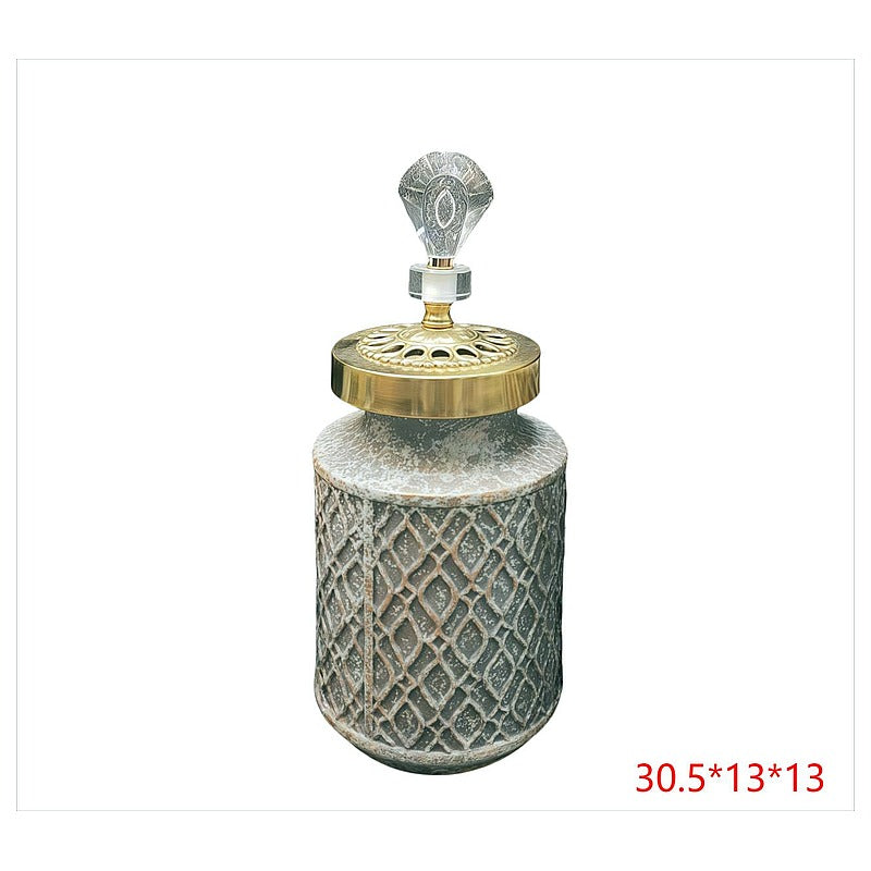 LT-AC-286 - TARRO DECORATIVO CON TAPA METÁLICA (24/1)