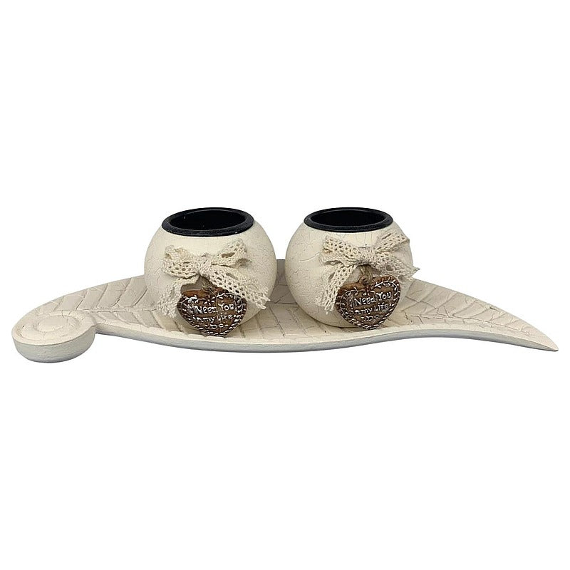 H-YYC29 - SET DE PORTAVELAS DECORATIVOS (72/1)