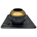 H-YYC31 - PORTAVELAS DECORATIVO DE CERAMICA (72/1)