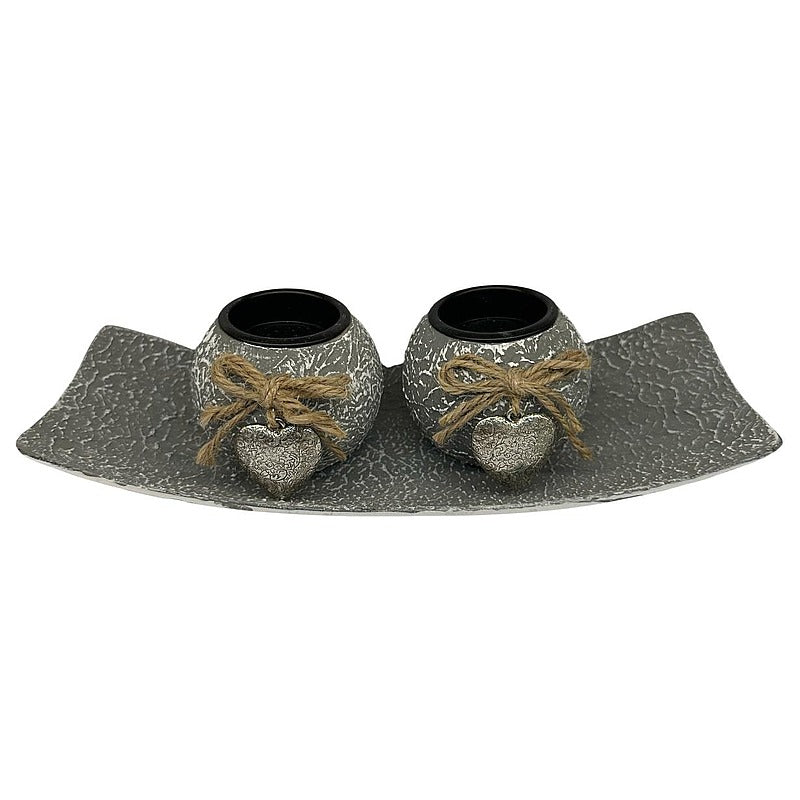 H-YYC36 - SET DE PORTAVELAS DECORATIVO (72/1)